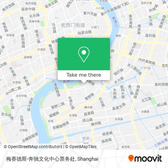 梅赛德斯-奔驰文化中心票务处 map