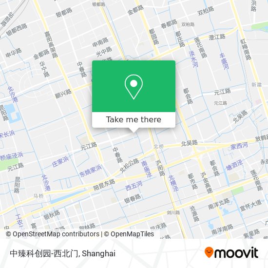 中臻科创园-西北门 map
