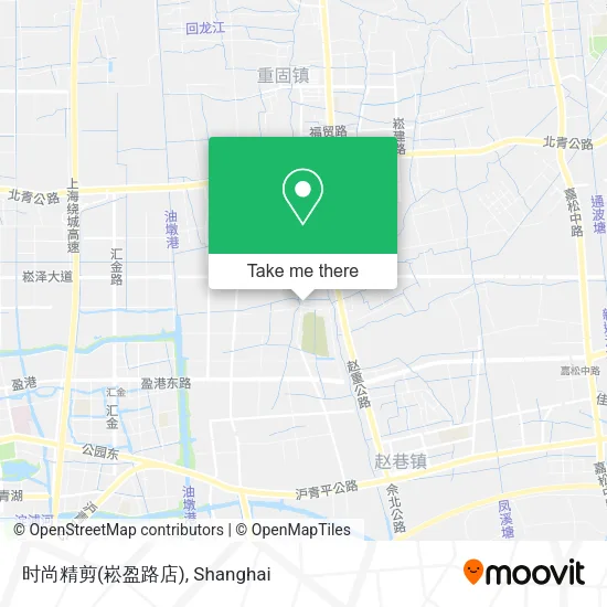 时尚精剪(崧盈路店) map