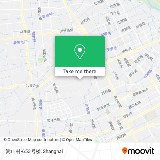 嵩山村-653号楼 map