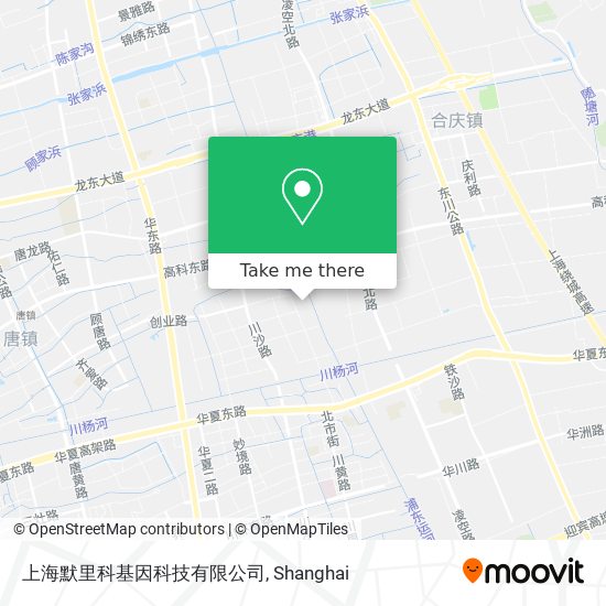 上海默里科基因科技有限公司 map