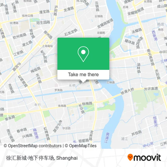 徐汇新城-地下停车场 map