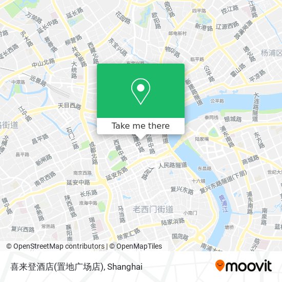 喜来登酒店(置地广场店) map