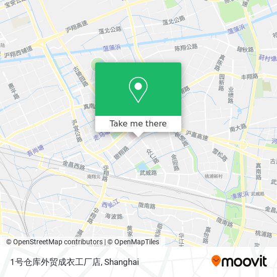 1号仓库外贸成衣工厂店 map