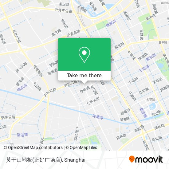 莫干山地板(正好广场店) map