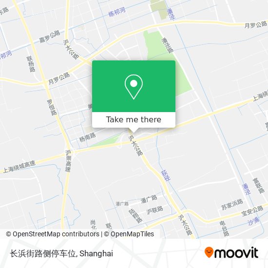 长浜街路侧停车位 map