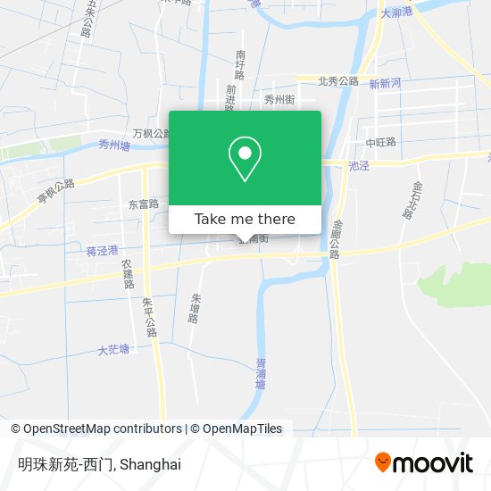 明珠新苑-西门 map