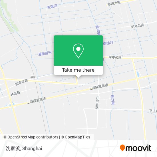沈家浜 map