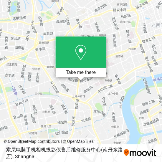 索尼电脑手机相机投影仪售后维修服务中心(南丹东路店) map