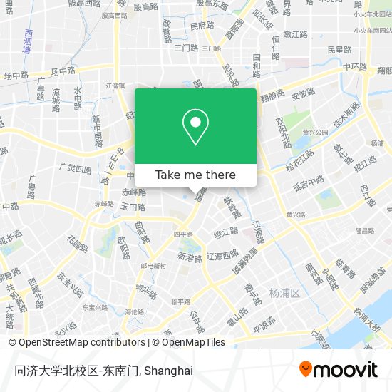 同济大学北校区-东南门 map