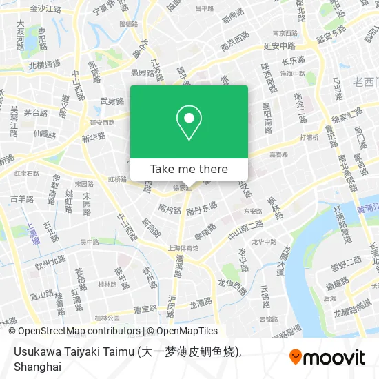 Usukawa Taiyaki Taimu (大一梦薄皮鲷鱼烧) map