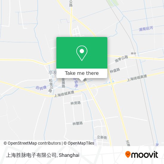 上海胜脉电子有限公司 map