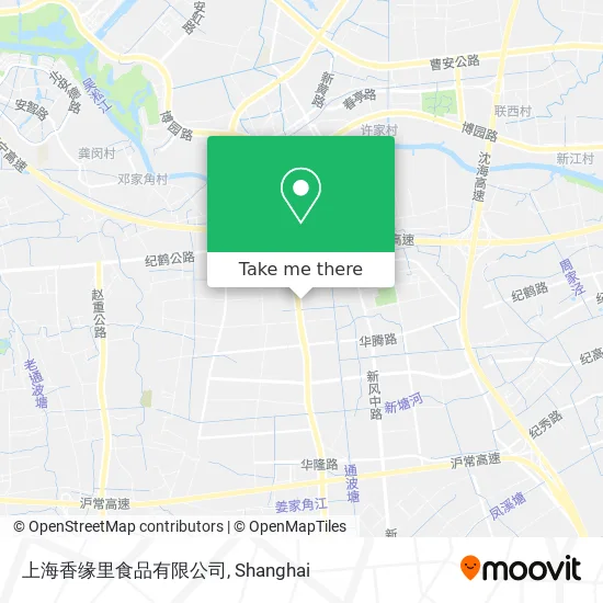 上海香缘里食品有限公司 map