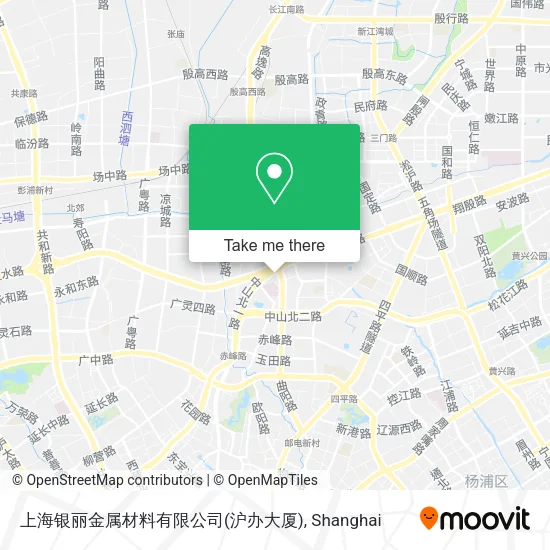 上海银丽金属材料有限公司(沪办大厦) map