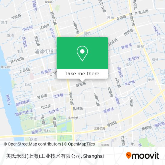 美氏米阳(上海)工业技术有限公司 map