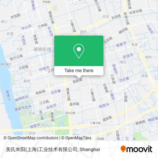 美氏米阳(上海)工业技术有限公司 map