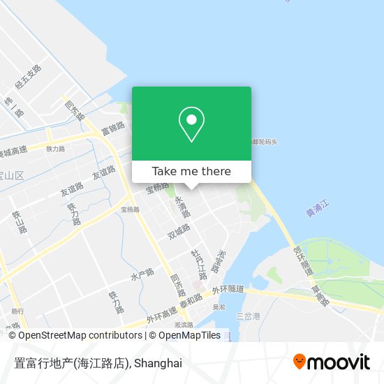 置富行地产(海江路店) map