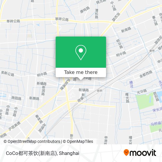 CoCo都可茶饮(新南店) map