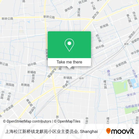 上海松江新桥镇龙麒苑小区业主委员会 map
