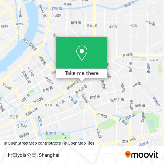 上海lydia公寓 map