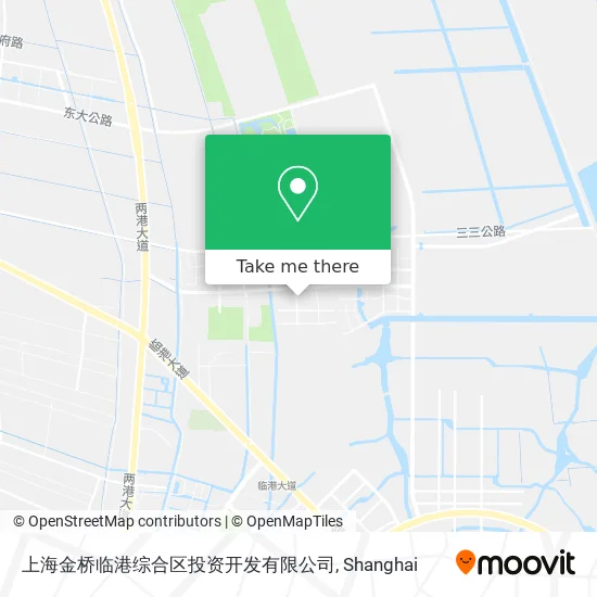 上海金桥临港综合区投资开发有限公司 map