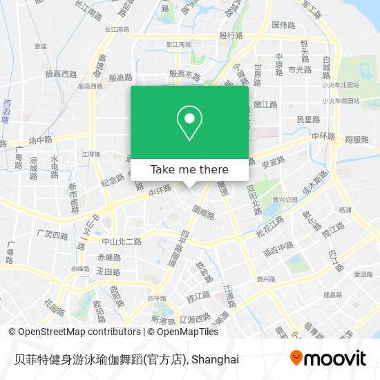 贝菲特健身游泳瑜伽舞蹈(官方店) map