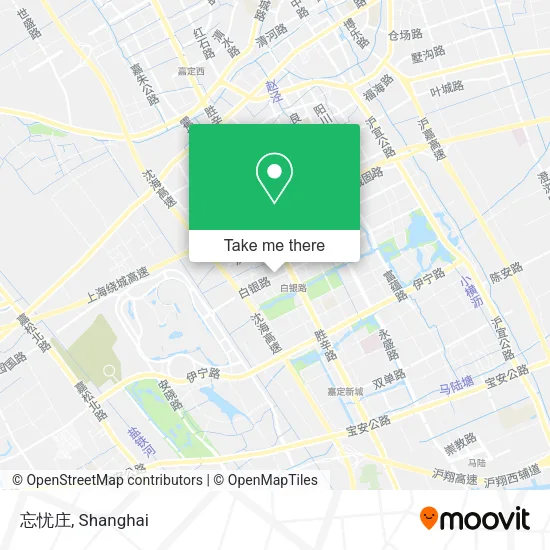 忘忧庄 map