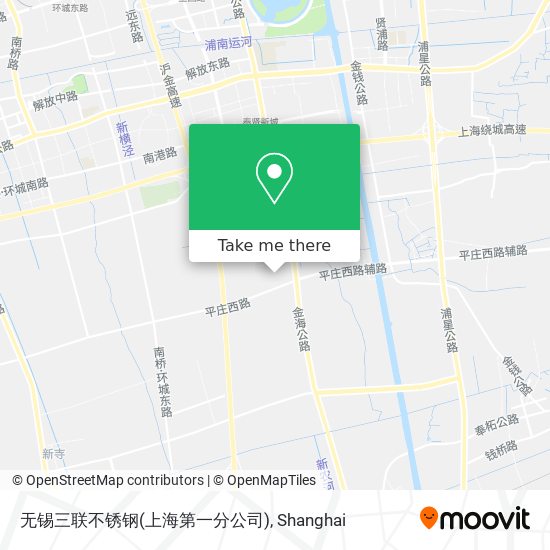 无锡三联不锈钢(上海第一分公司) map