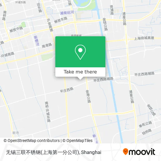 无锡三联不锈钢(上海第一分公司) map