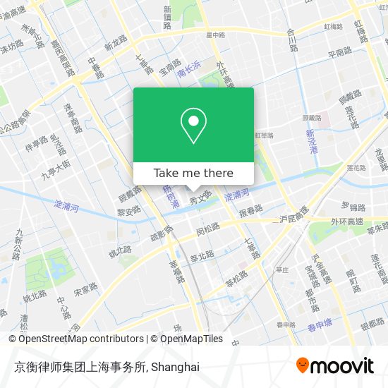 京衡律师集团上海事务所 map