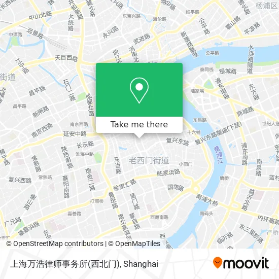 上海万浩律师事务所(西北门) map