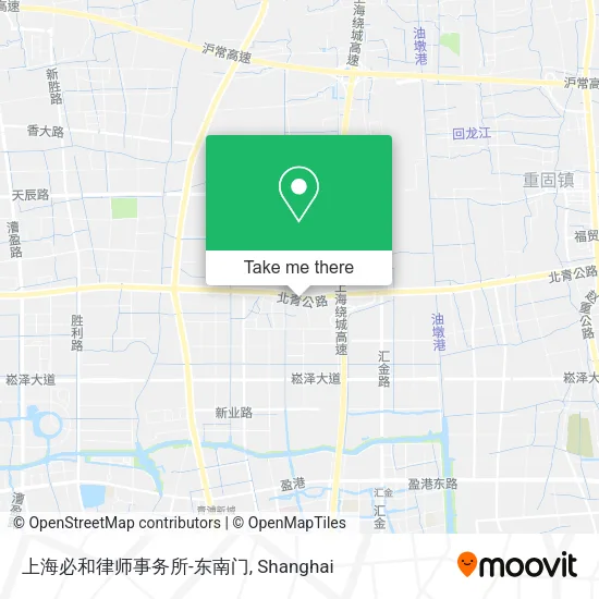 上海必和律师事务所-东南门 map
