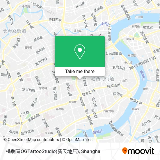 橘刺青OGTattooStudio(新天地店) map