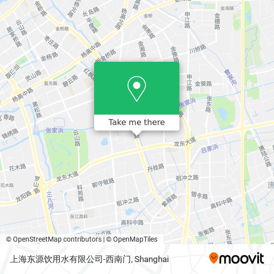 上海东源饮用水有限公司-西南门 map
