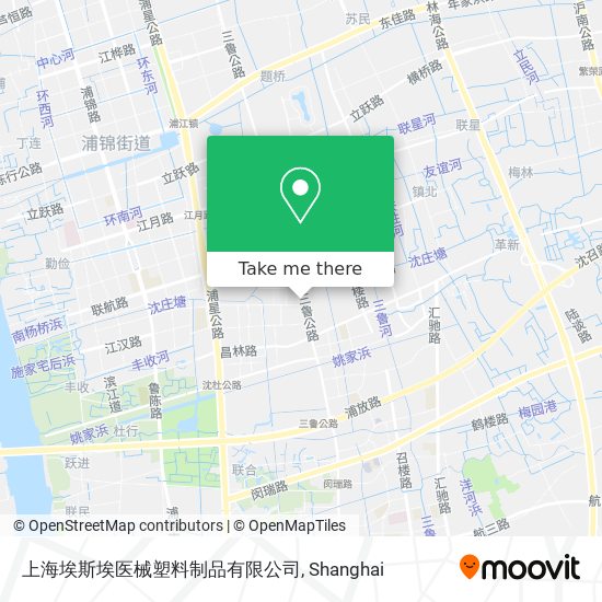 上海埃斯埃医械塑料制品有限公司 map