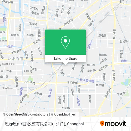 恩梯恩(中国)投资有限公司(北1门) map