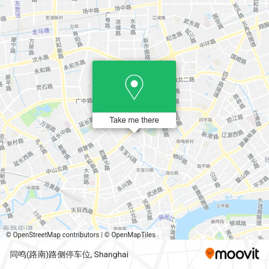 同鸣(路南)路侧停车位 map