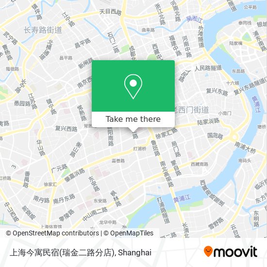 上海今寓民宿(瑞金二路分店) map