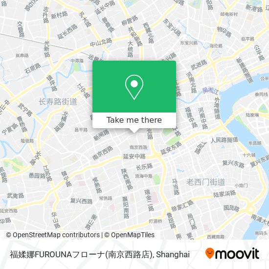 福媃娜FUROUNAフローナ(南京西路店) map