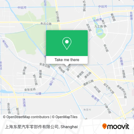 上海东星汽车零部件有限公司 map