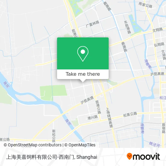 上海美嘉饲料有限公司-西南门 map