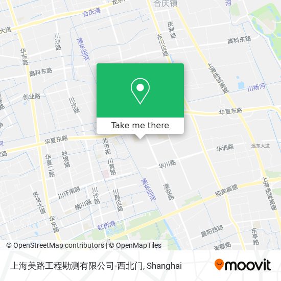 上海美路工程勘测有限公司-西北门 map