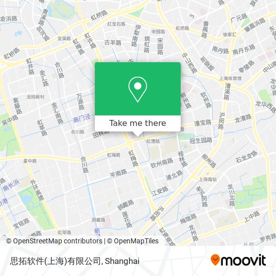 思拓软件(上海)有限公司 map