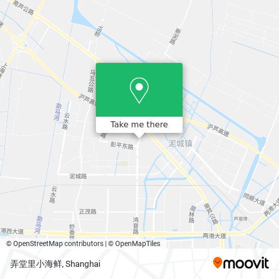 弄堂里小海鲜 map