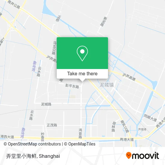 弄堂里小海鲜 map