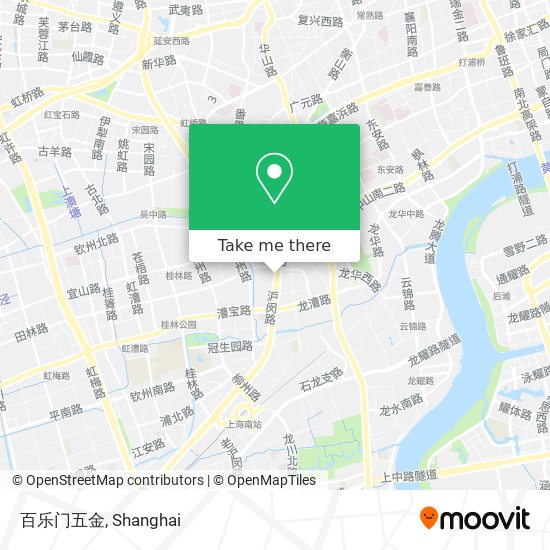 百乐门五金 map
