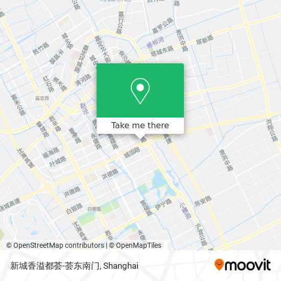 新城香溢都荟-荟东南门 map
