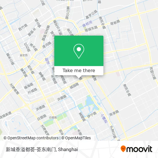 新城香溢都荟-荟东南门 map