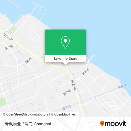 青枫物业-2号门 map