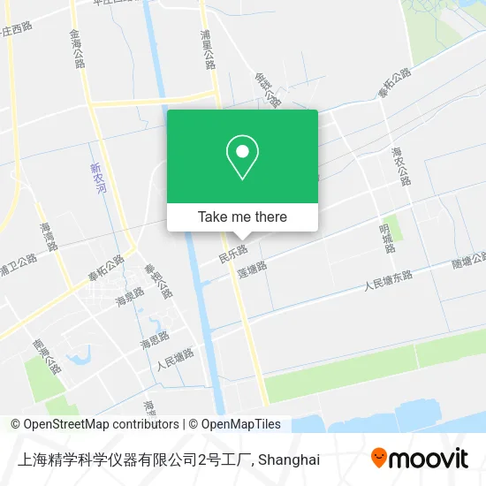 上海精学科学仪器有限公司2号工厂 map